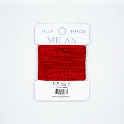 Milan Cards Poppy