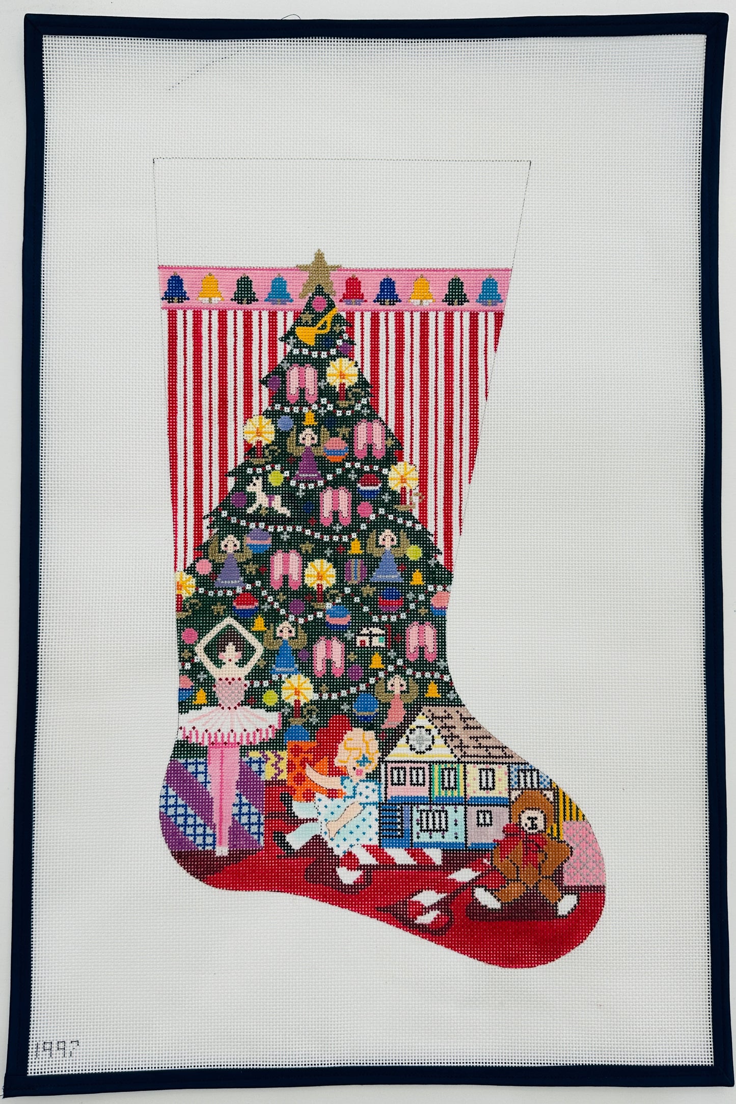 Christmas Morning Girl Stocking