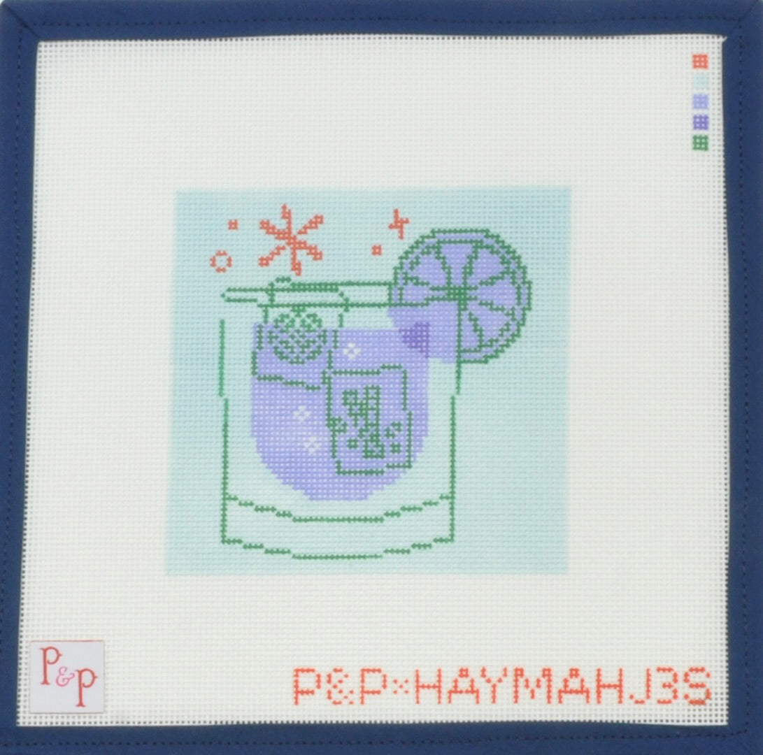 Blue Mahjong Cocktail