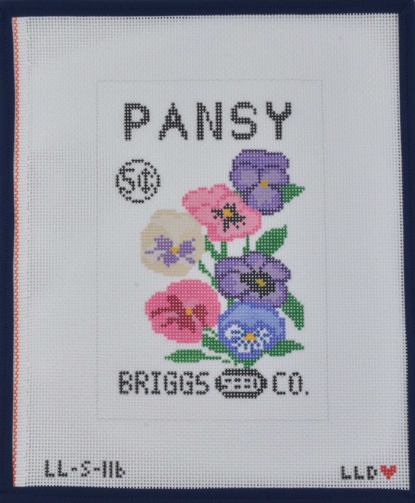 Pansy Seed Packet