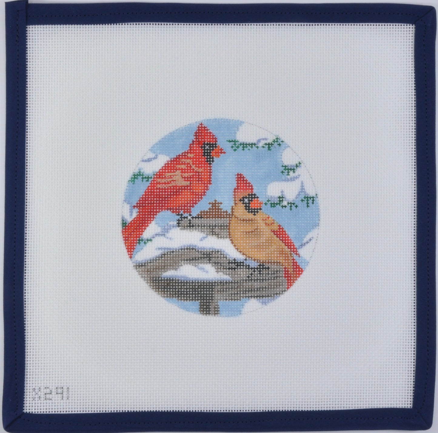 Two Red Cardinals Ornament