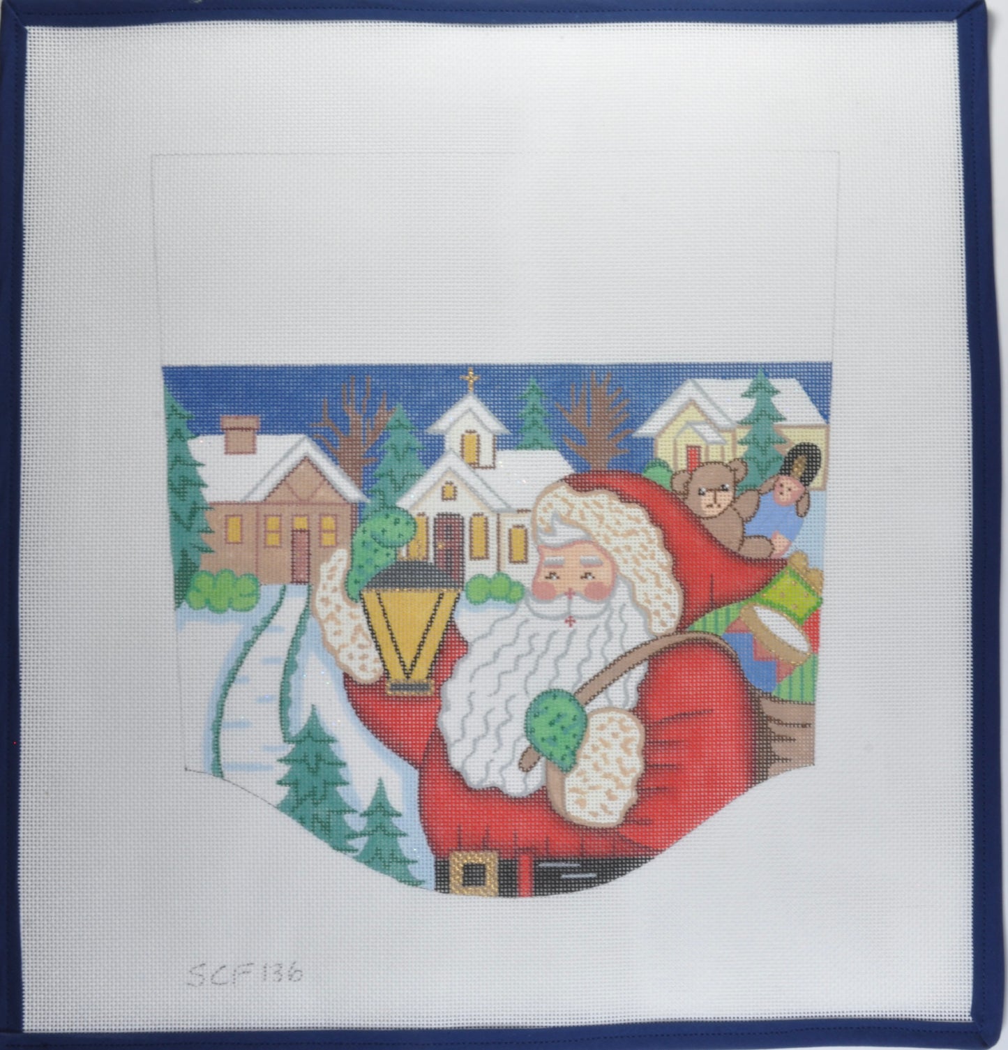 Santa & Toy Stocking Cuff