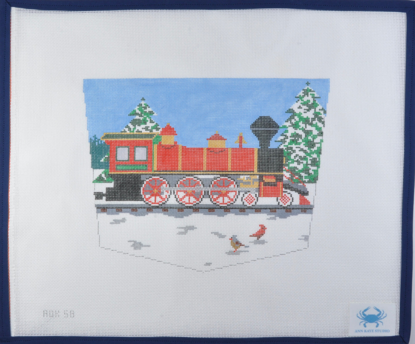 Locomotive Stocking Cuff