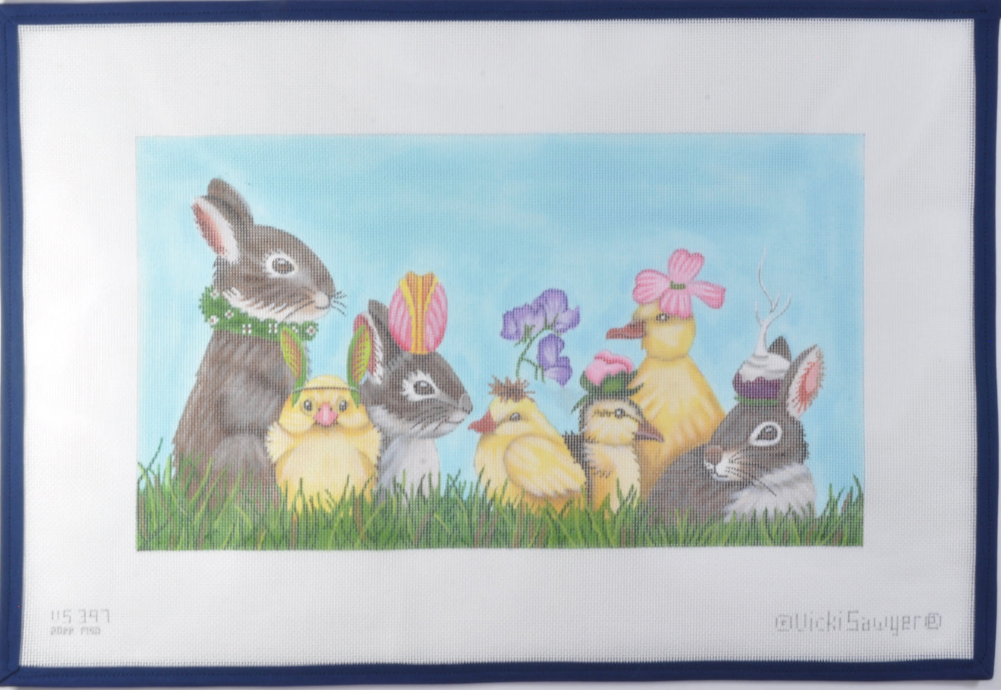 Easter Bunny & Birds
