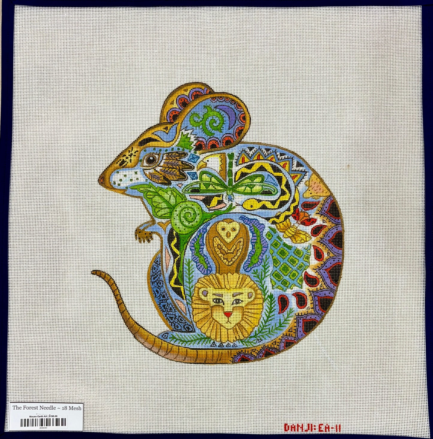 Mouse Earth Art