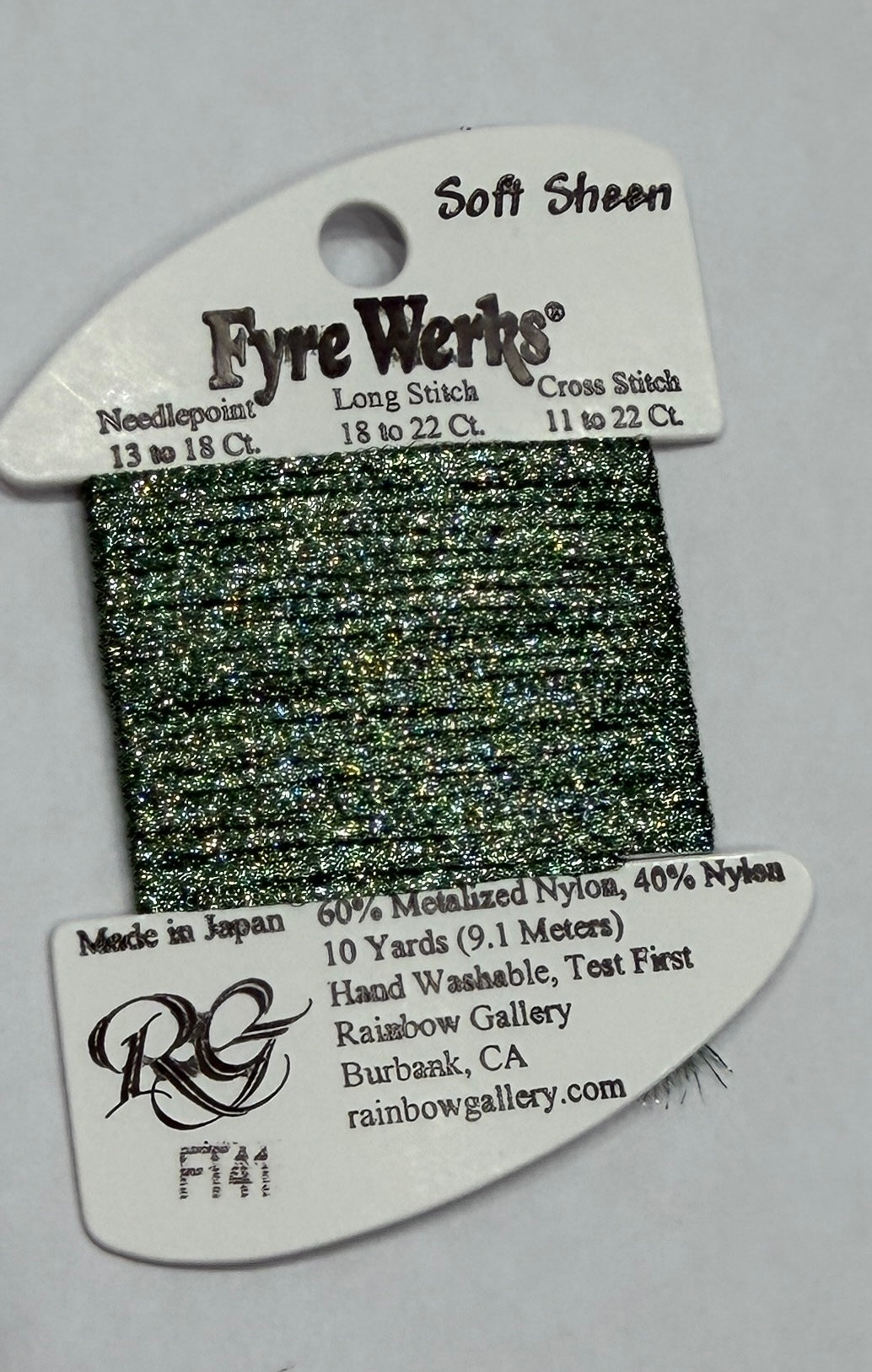 Fyre Werks Pistachio