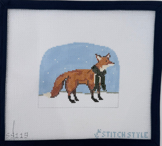Christmas Forest: Boy Fox with Scarf