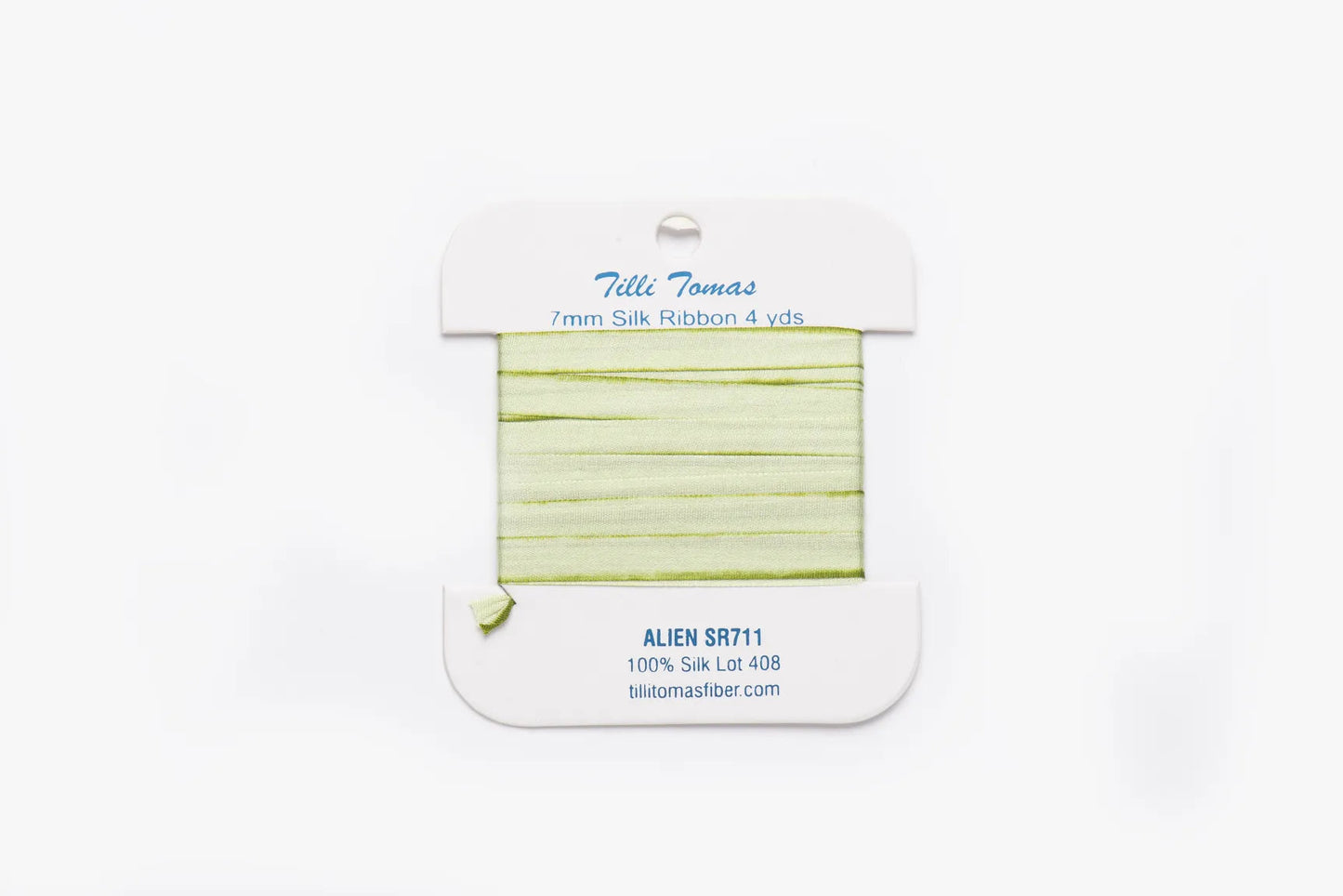 Silk Ribbon Alien
