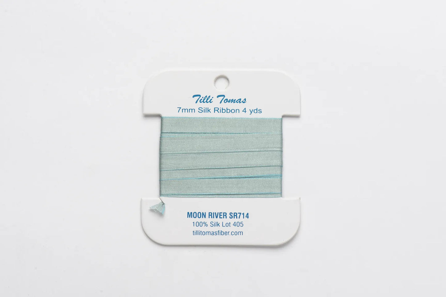 Silk Ribbon Moon River