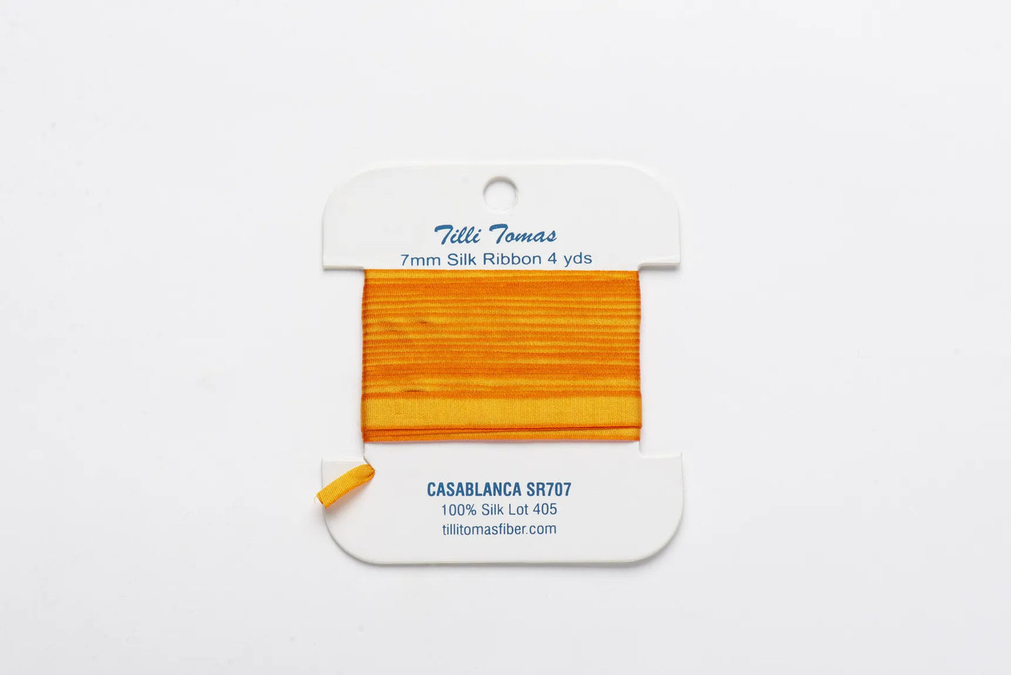 Silk Ribbon Casablanca