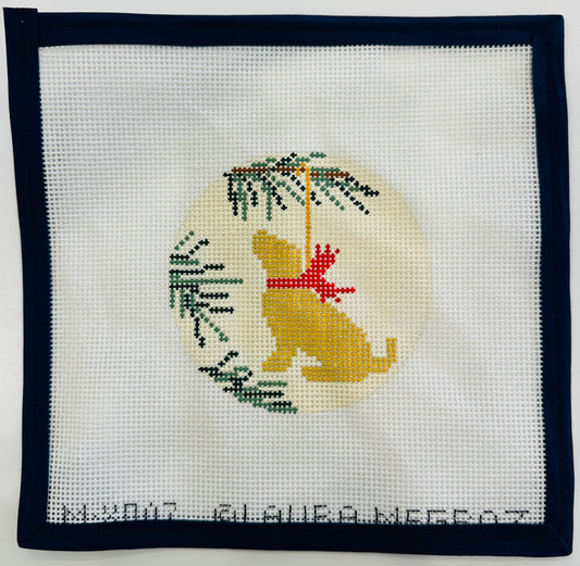 Yellow Lab Ornament