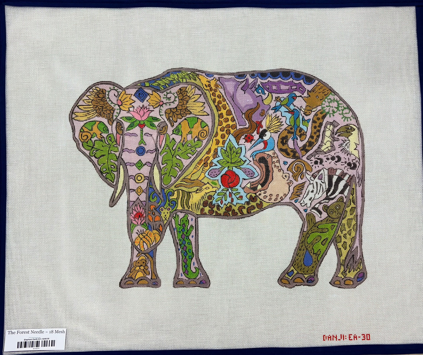 Elephant Earth Art