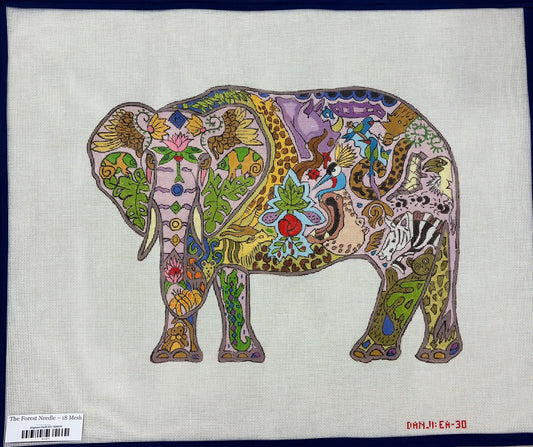 Elephant Earth Art