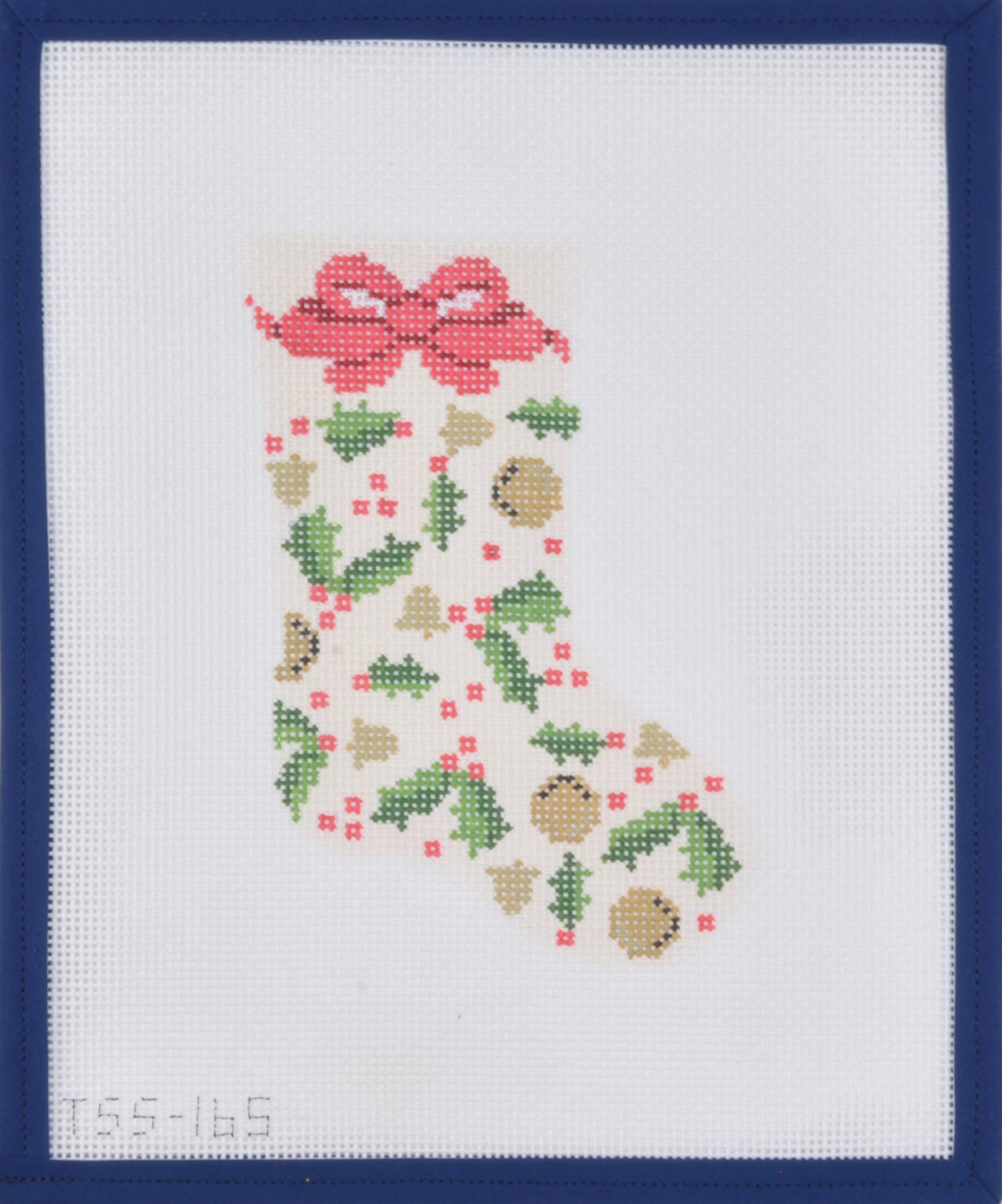 Pink Holiday Mini Stocking