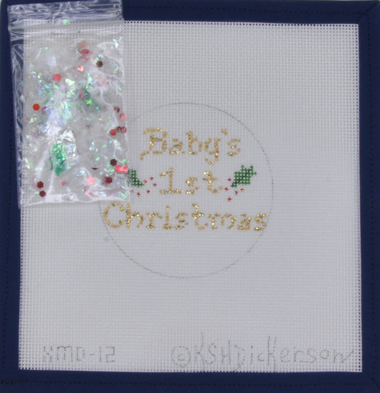 Baby's 1st Snowglobe Ornament