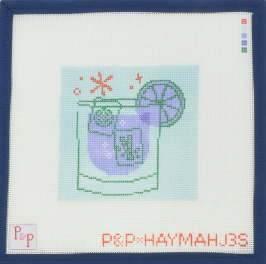 Blue Mahjong Cocktail