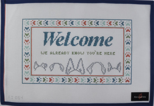 Welcome Dog Sign