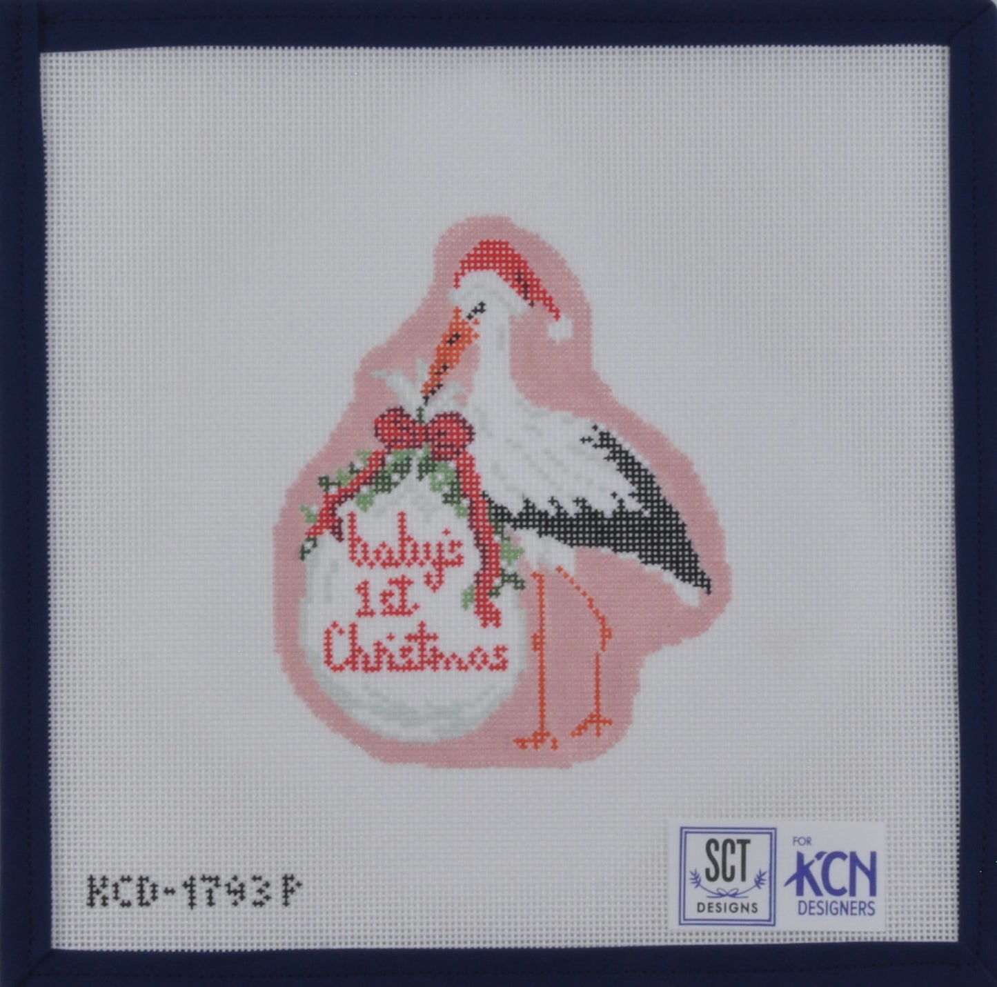 Babys First Christmas: Pink