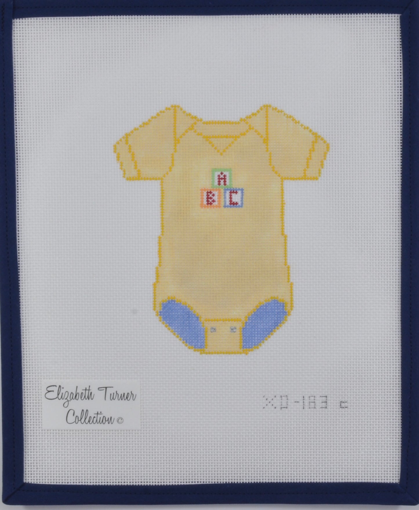 Yellow Block Onesie