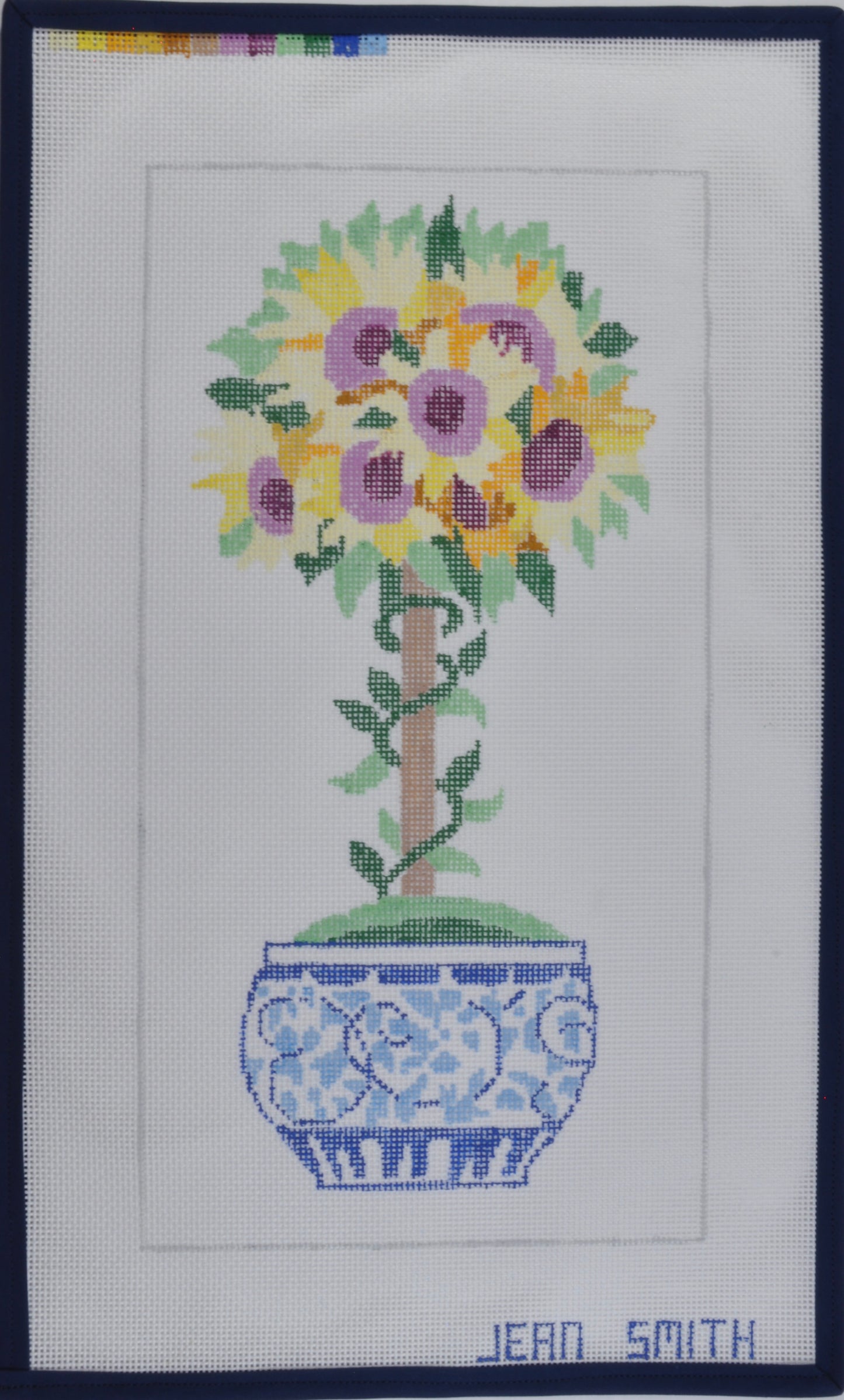 Yellow Flower Topiary