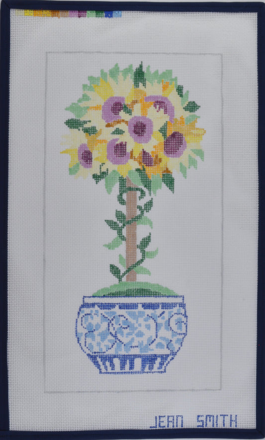 Yellow Flower Topiary