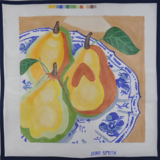 Plate of Pears