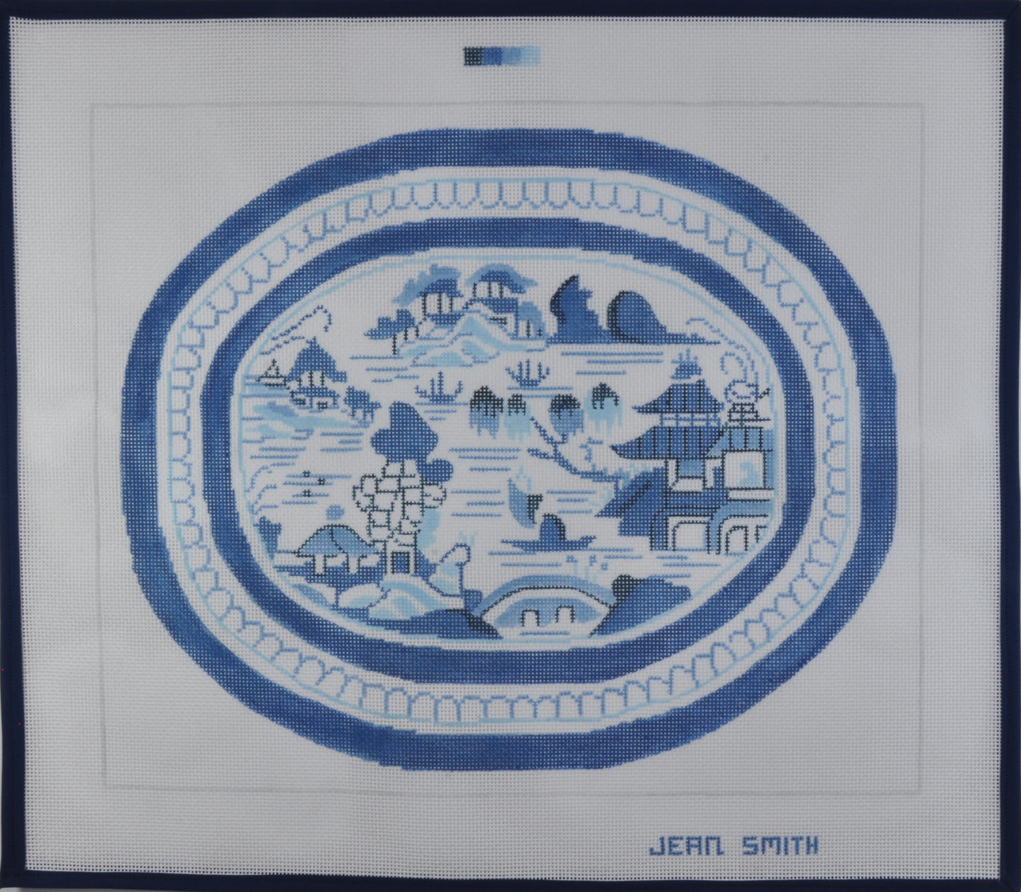 Blue Export Platter
