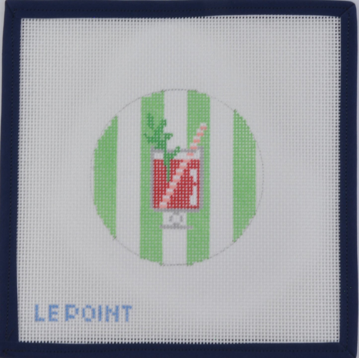 Cabana Coasters: Green Stripe
