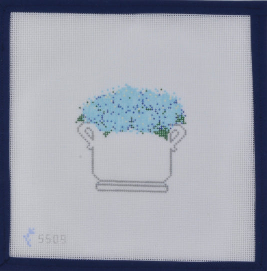 Blue Hydrangea Arrangement