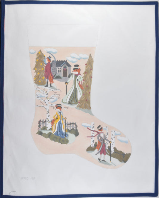 Dapper Foxes Stocking