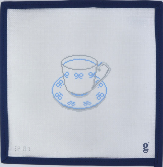 Blue Bow Teacup