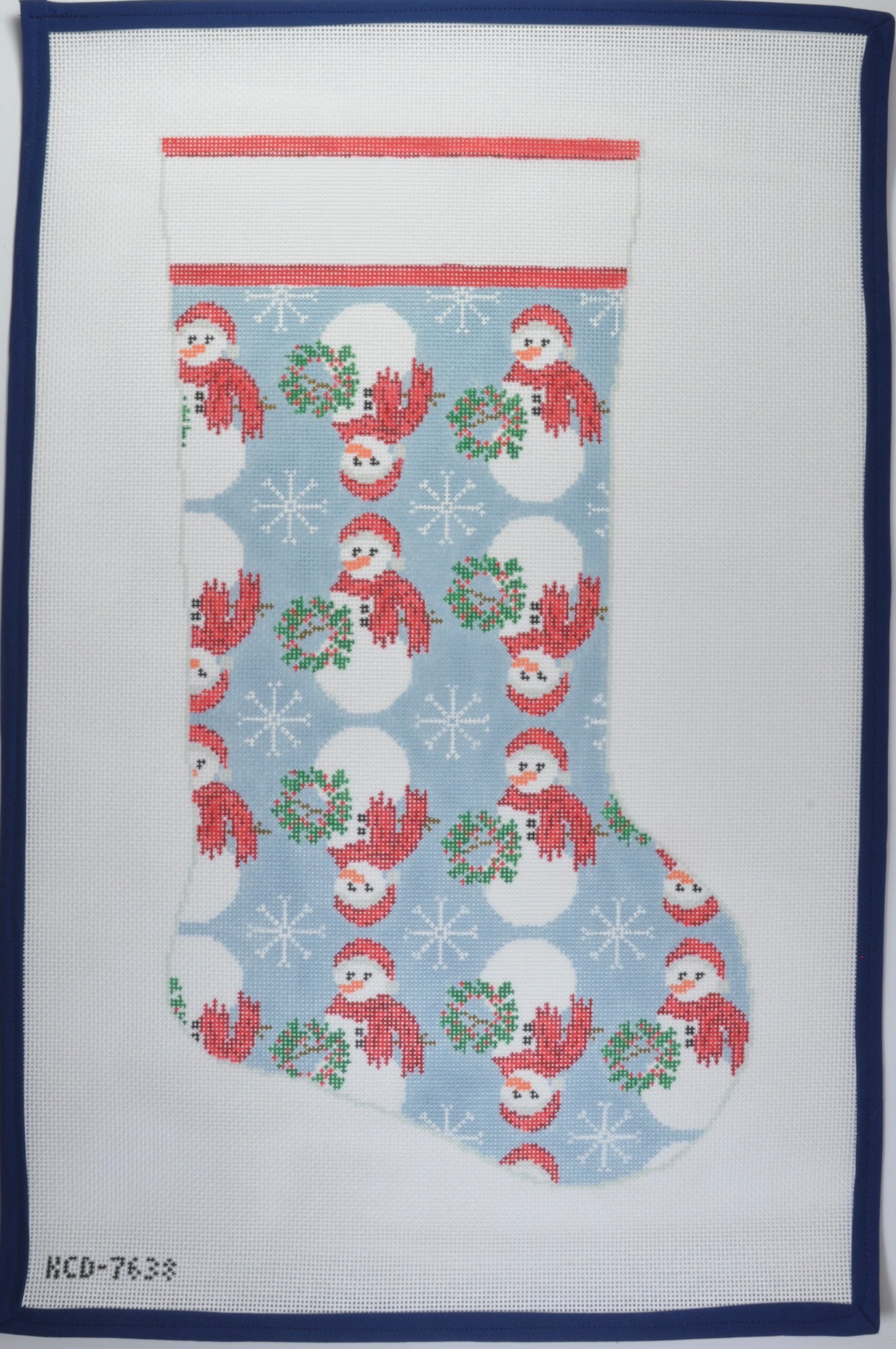 Snowman Pattern Stocking