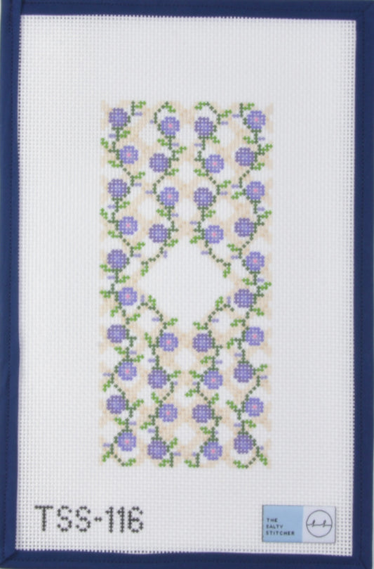 Purple Flower Lattice Insert
