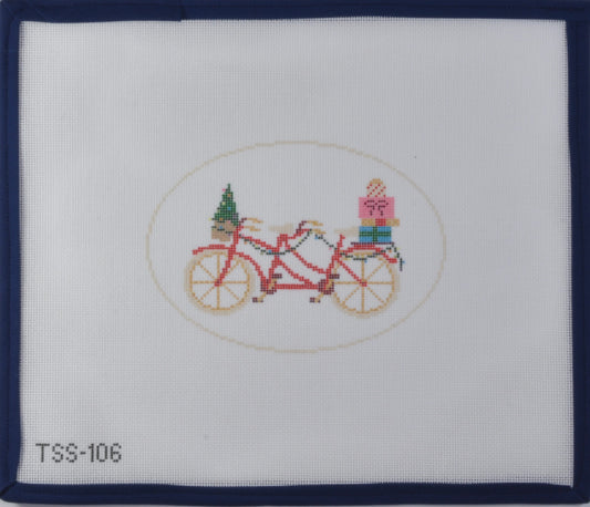 Christmas Tandem Bike