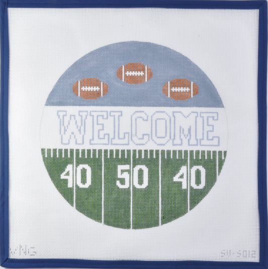 Welcome Football Sign