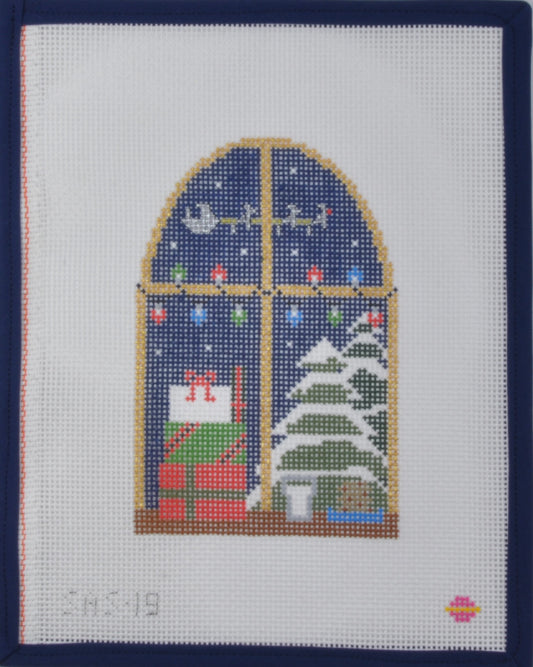 Santa's Skies Window