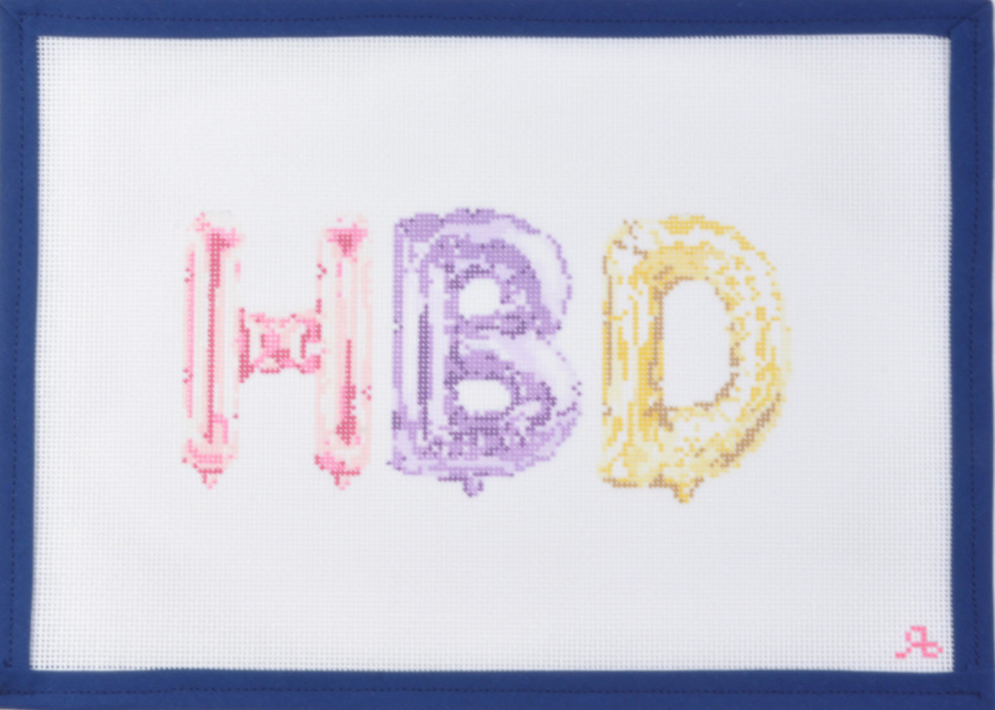HBD Balloon Letters