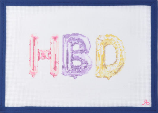 HBD Balloon Letters