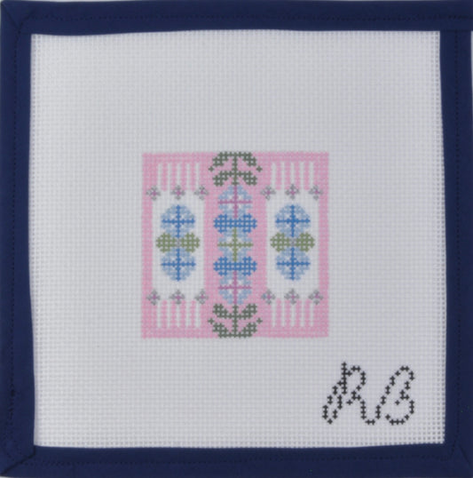 Pink Mini Floral Fringe