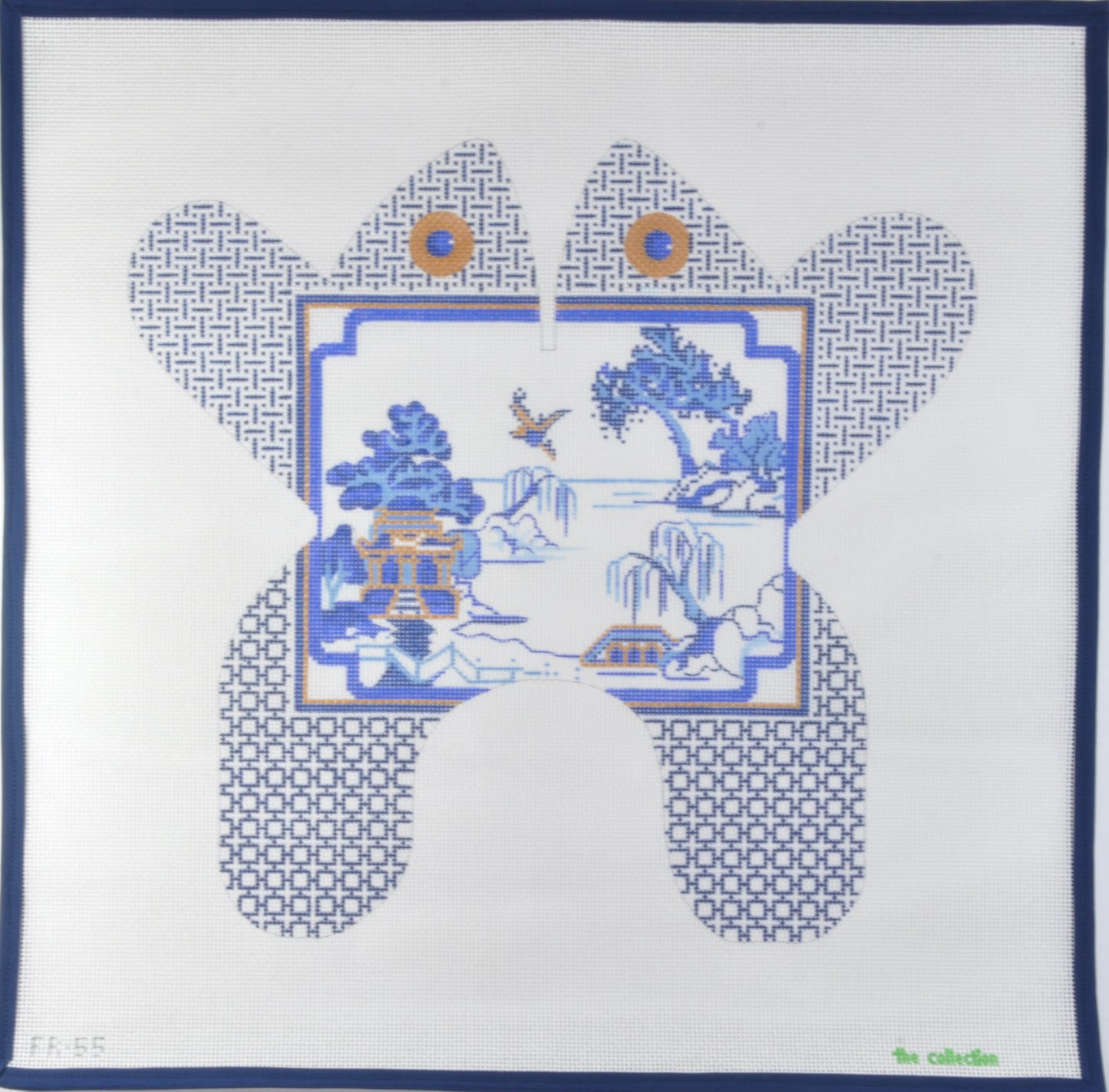 Chinoiserie Frog Beanbag