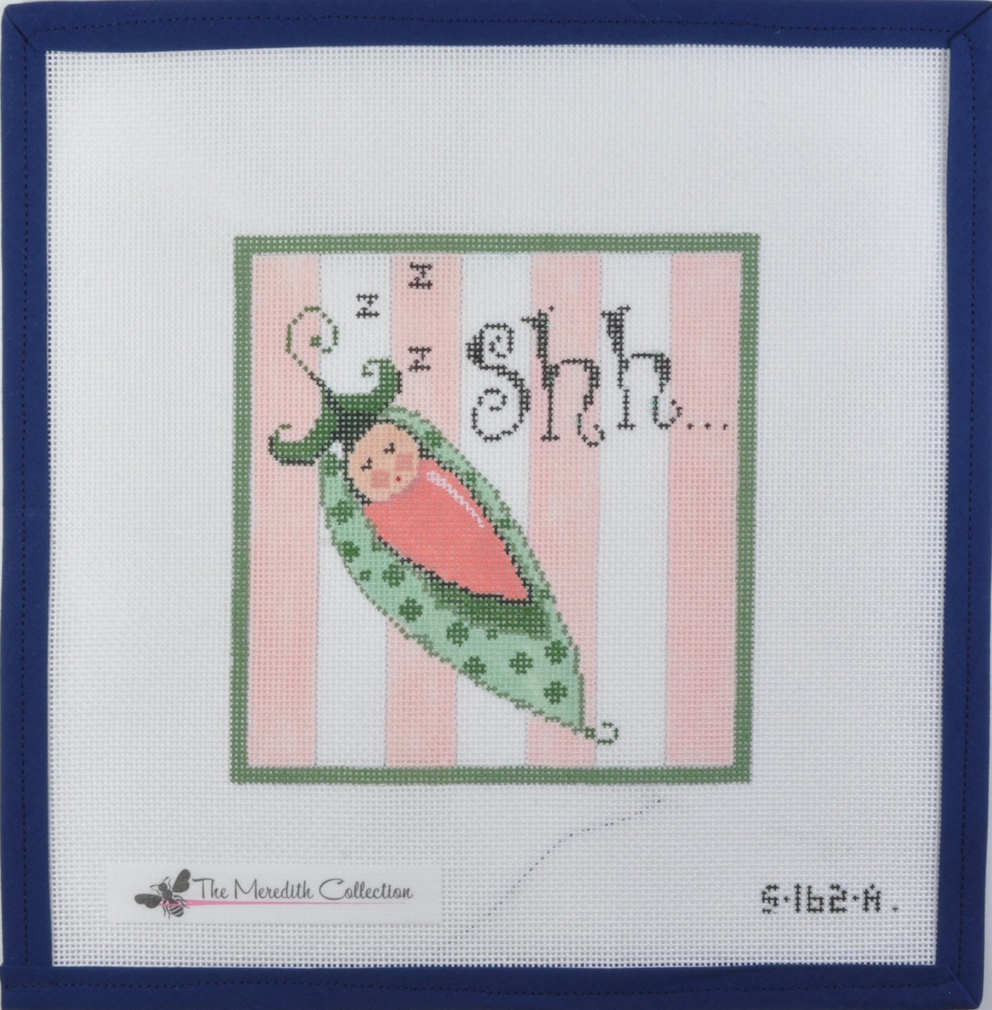 Sweet Pea Sleeping Sign Pink