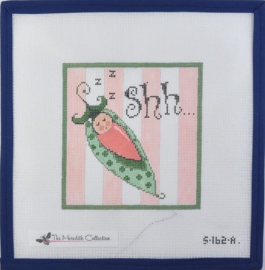 Sweet Pea Sleeping Sign Pink