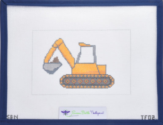 Bulldozer Tooth Fairy Pillow