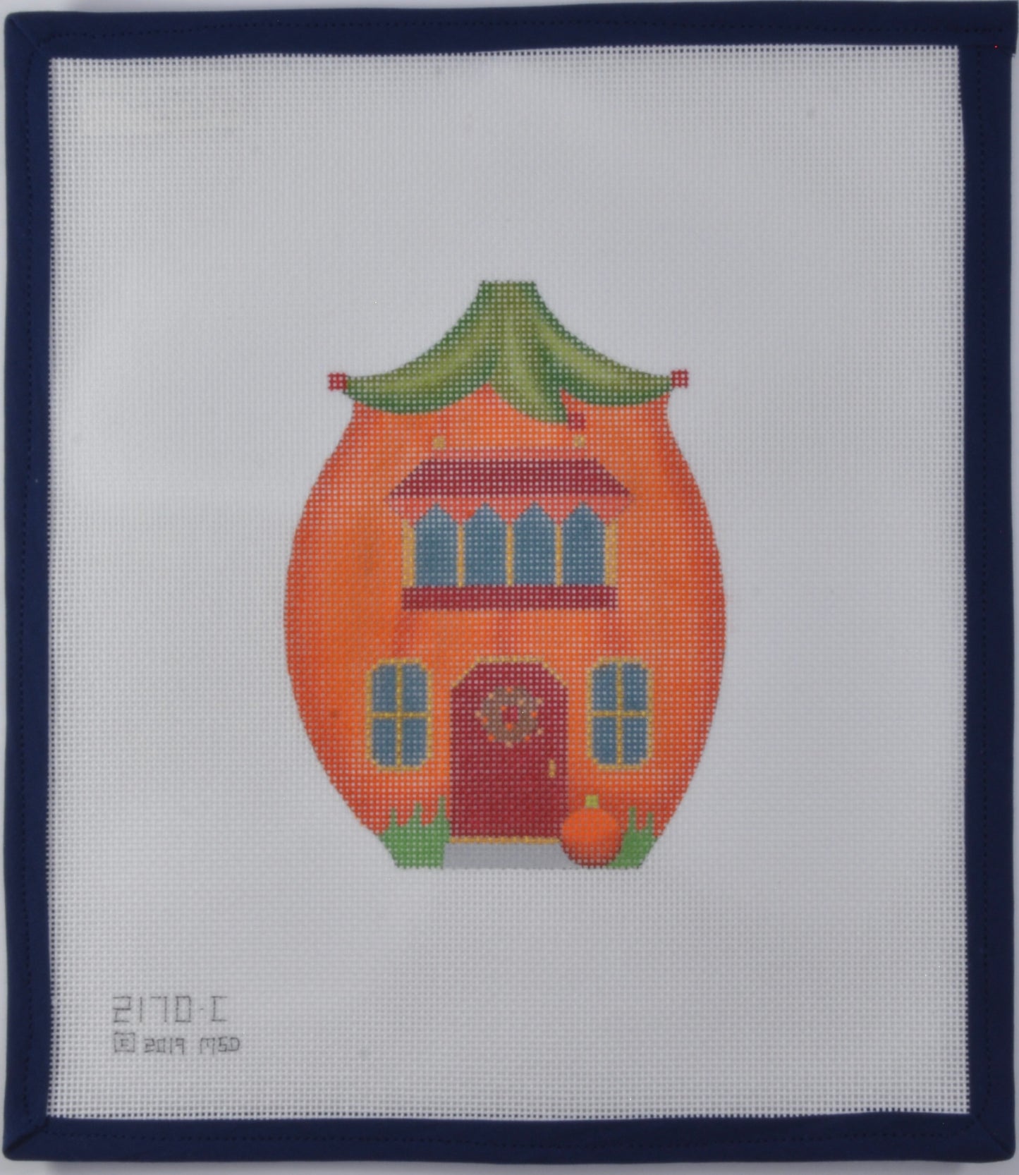 Oval Pumpkin House