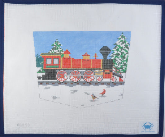 Locomotive Stocking Cuff