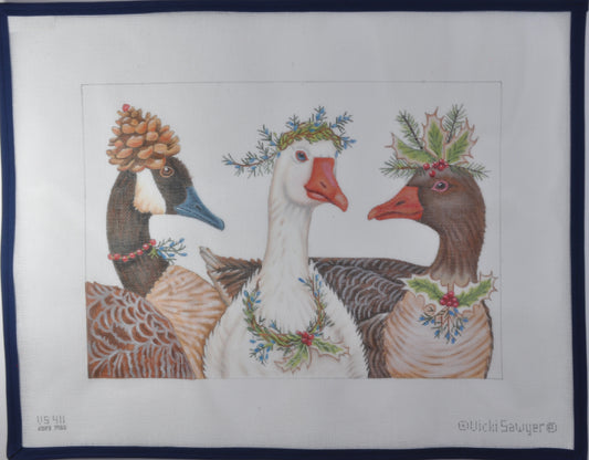 Festive Geese