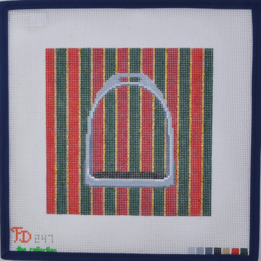 Christmas Stripe Stirrup
