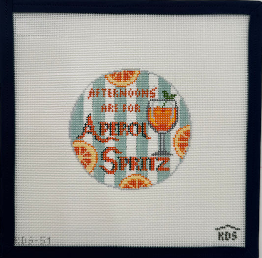 Happier Hour Coaster Aperol Spritz