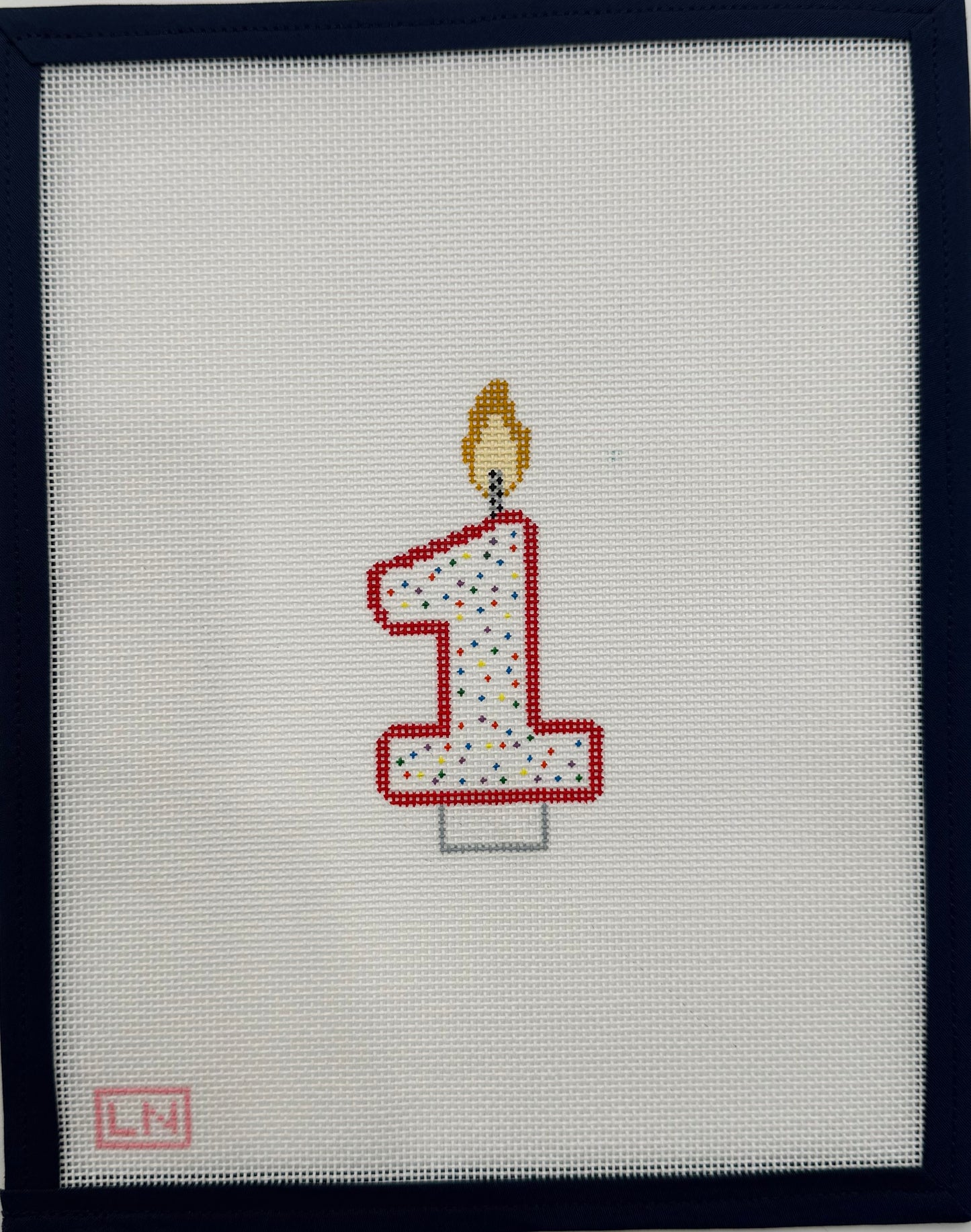 First Birthday Candle