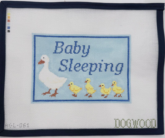 Baby Sleeping Blue